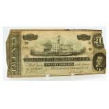 1864 Confederate $20 Bank Note