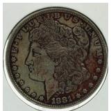 1881-P Morgan Silver Dollar