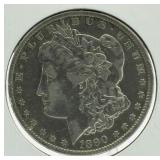 1890-O Morgan Silver Dollar