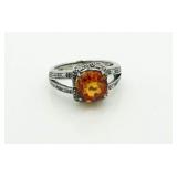 Beautiful 2.25 ct Golden Citrine Designer Ring
