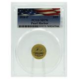 2016-P MS70 Pearl Harbor Gold Commemorative