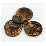 (3) Offset Strike ERROR Lincoln Pennies