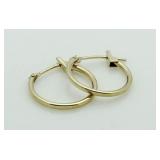 14kt Gold Hoop Earrings