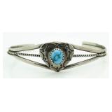 Antique Turquoise Cuff Bracelet