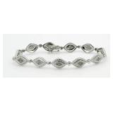 Beautiful 1.00 ct Diamond Tennis Bracelet