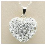 Swarovski Heart Pendant