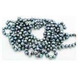 Genuine 96" Tahittian Freshwater Pearl Necklace