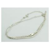 Sterling Silver 20" Link Necklace