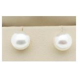 Genuine Freshwater Pearl Earrings