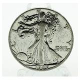 1929-S Walking Liberty Silver Half Dollar