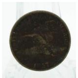 1857 Flying Eagle Penny *1st Year