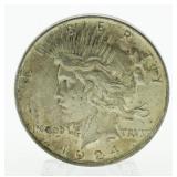 1924 Peace Silver Dollar