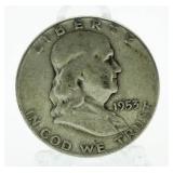 1953 Franklin Silver Half Dollar