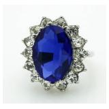 Princess Diana Style 8.50 ct Sapphire Fashion Ring