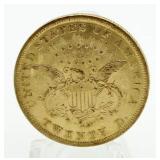 1873 Type 2 Liberty $20 Gold Piece