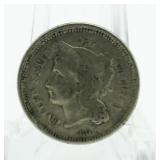 1866 3 Cent Nickel