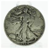 1934-S Walking Liberty Silver Half Dollar