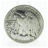 1945 Walking Liberty Silver Half Dollar