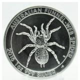 Year Of The Spider .999 Pure Silver Coin