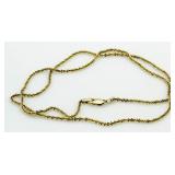 14kt Gold 16" Quality Necklace