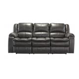 Ashley 889 Long Knight double reclining sofa and