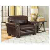 Ashley 504 XL leather chair (coil seating)