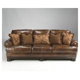 Ashley 211 LEATHER sofa and loveseat