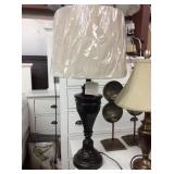 Ashley black accent lamp