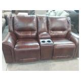 Ashley u766 LEATHER Reclining loveseat