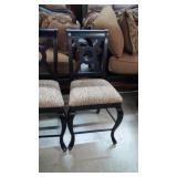 Black ashley dining room chairs