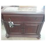 Broyhill marble top server