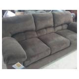 Ashley 954 Chocolate Super plush Sofa