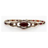 Marquise Cut 11.40 ct Ruby Tennis Bracelet