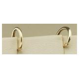 14kt Gold Hoop Earrings