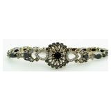 Vintage Style 8.31 ct Onyx Tennis Bracelet