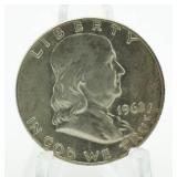 1962-D Franklin Silver Half Dollar