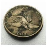 1858 Flying Eagle Penny *2nd Year