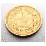 1861 Princess $1 Gold Piece