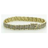 Wavelink 1.00 ct Diamond Tennis Bracelet