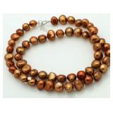 Chocolate Pearl 18" Necklace