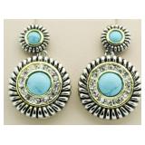 Turquoise Designer Fashion Earrings