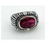 Pink Tourmaline Fashion Ring