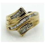 14kt Gold 1.00 ct Diamond Dinner Ring