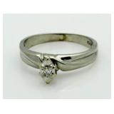 10kt Gold Marquise Cut Diamond Ring