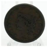 1838 Coronet Liberty Head Large Cent *Key