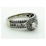 14kt Gold Brilliant 1.00 ct Diamond Ring