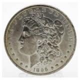 1896-O Morgan Silver Dollar