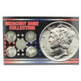 Mercury Dime Collection