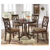 Ashley 436 Round table & 4 chairs