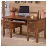 Ashley 319 oak office desk